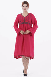 Women's Ethnic Tops (Hot Pink)